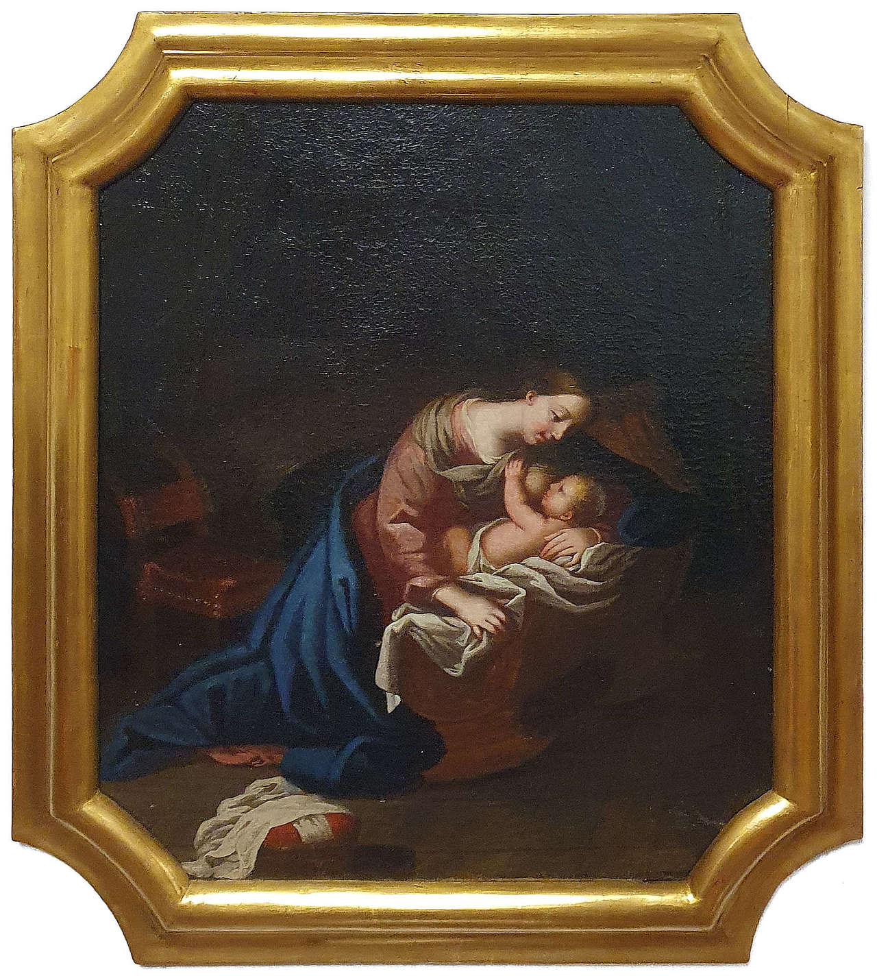 Madonna Del Latte Quadro Antico